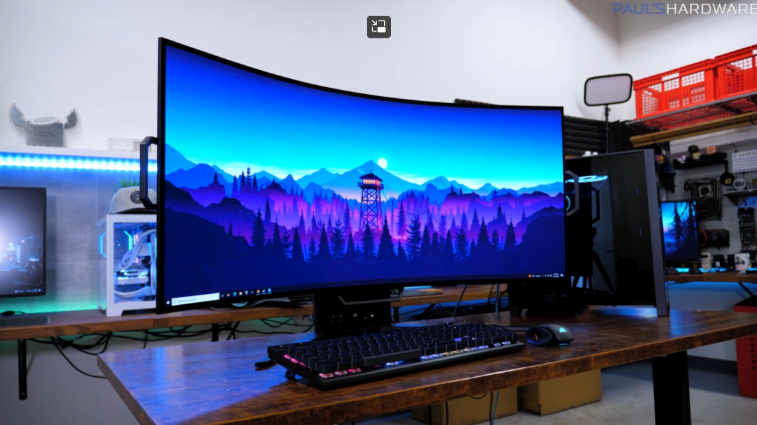 Corsair reveals new Ultrawide monitor that can be bent for a curved display